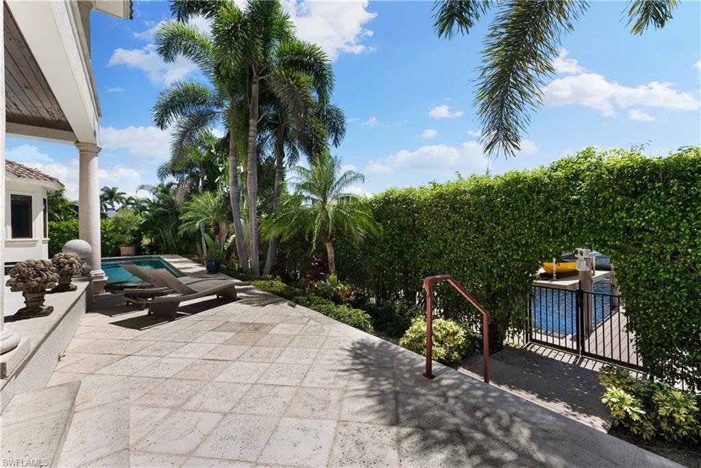 590 17th Avenue South Naples, FL 34102 - Photo 48 of 50 a view of outdoor space and porch