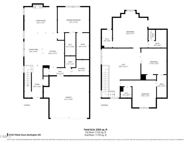 $385,000 | 2355 Tribek Court, Burlington, NC 27215