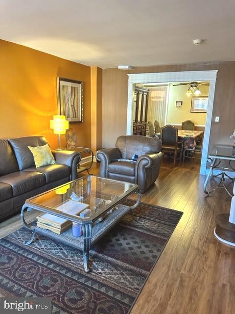 7124 Forrest Avenue Philadelphia, PA 19138 - Photo 17 of 51 a living room with furniture a rug and a lamp