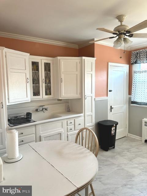 7124 Forrest Avenue Philadelphia, PA 19138 - Photo 30 of 51 a kitchen with granite countertop a sink and cabinets