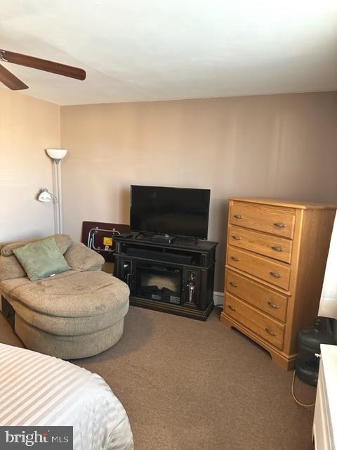 7124 Forrest Avenue Philadelphia, PA 19138 - Photo 35 of 51 a bedroom with a bed and a television