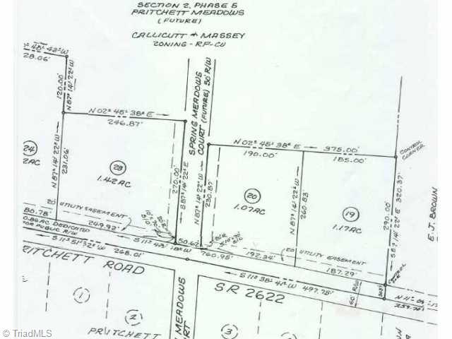 Lot 19 Pritchett Road Browns Summit, NC 27214 - Photo 1 of 1 Exterior Front.