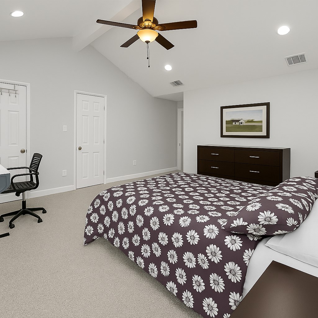 1901 Clipper Court Willis, TX 77318 - Photo 15 of 23 a bedroom with a bed and dresser