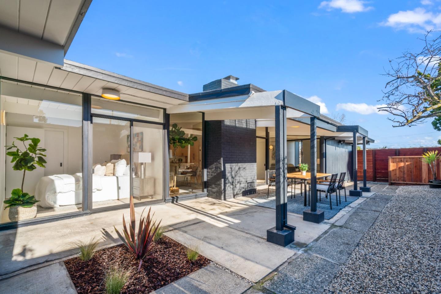 1714 Celeste Drive San Mateo, CA 94402 - Photo 37 of 45 a view of a chairs and tables in patio
