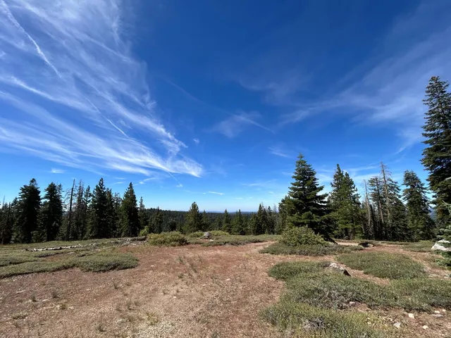 a bathroom with a shower and a mirror