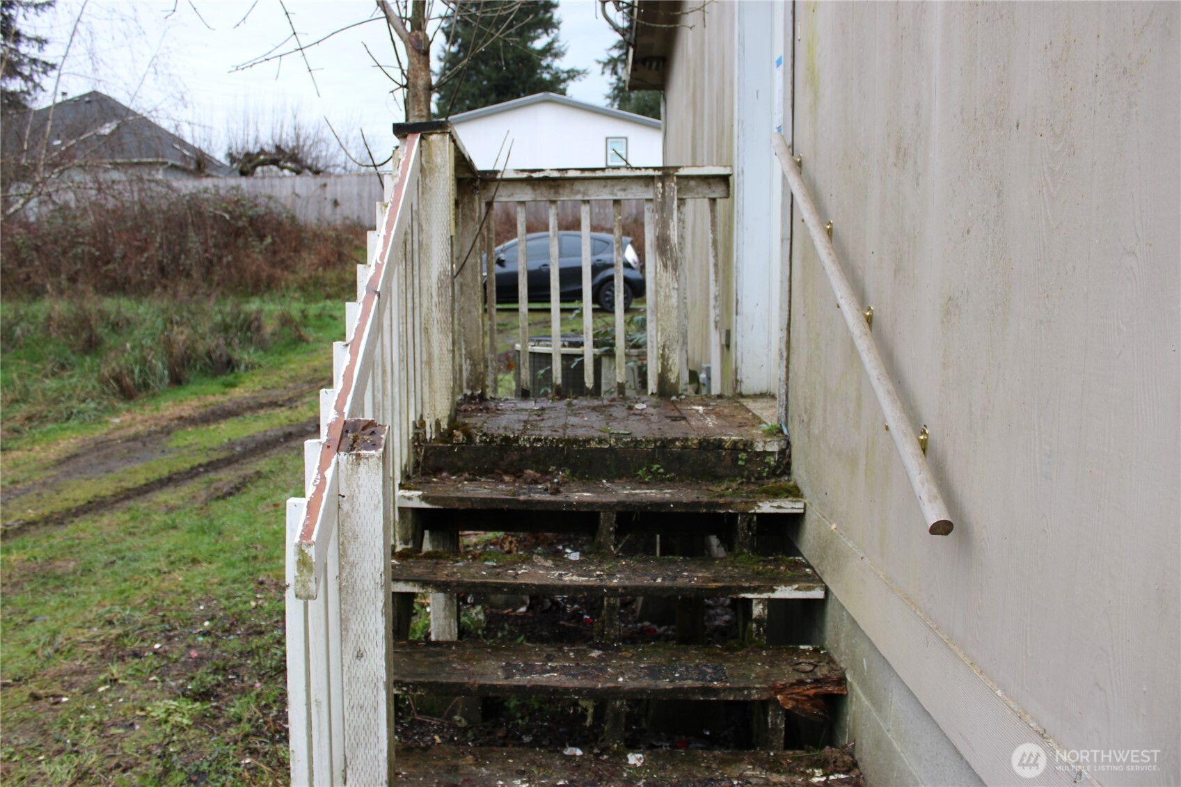 416 Main Street Vader, WA 98593 - Photo 22 of 22 a view of balcony with wooden floor
