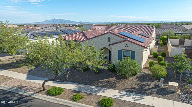 a view of outdoor space and mountain view