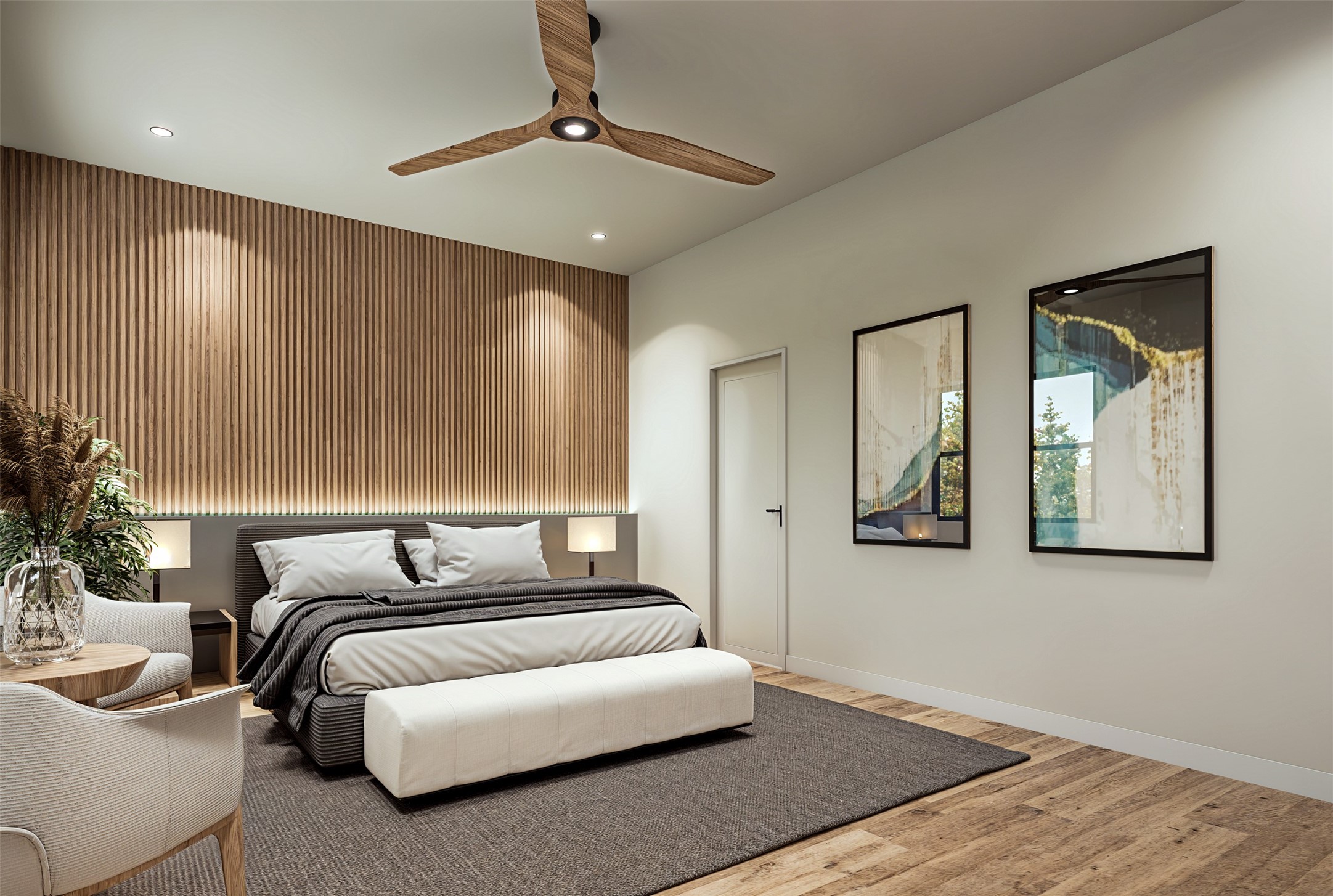 2416 Sherwin Street Houston, TX 77007 - Photo 14 of 25 a bedroom with bed and window