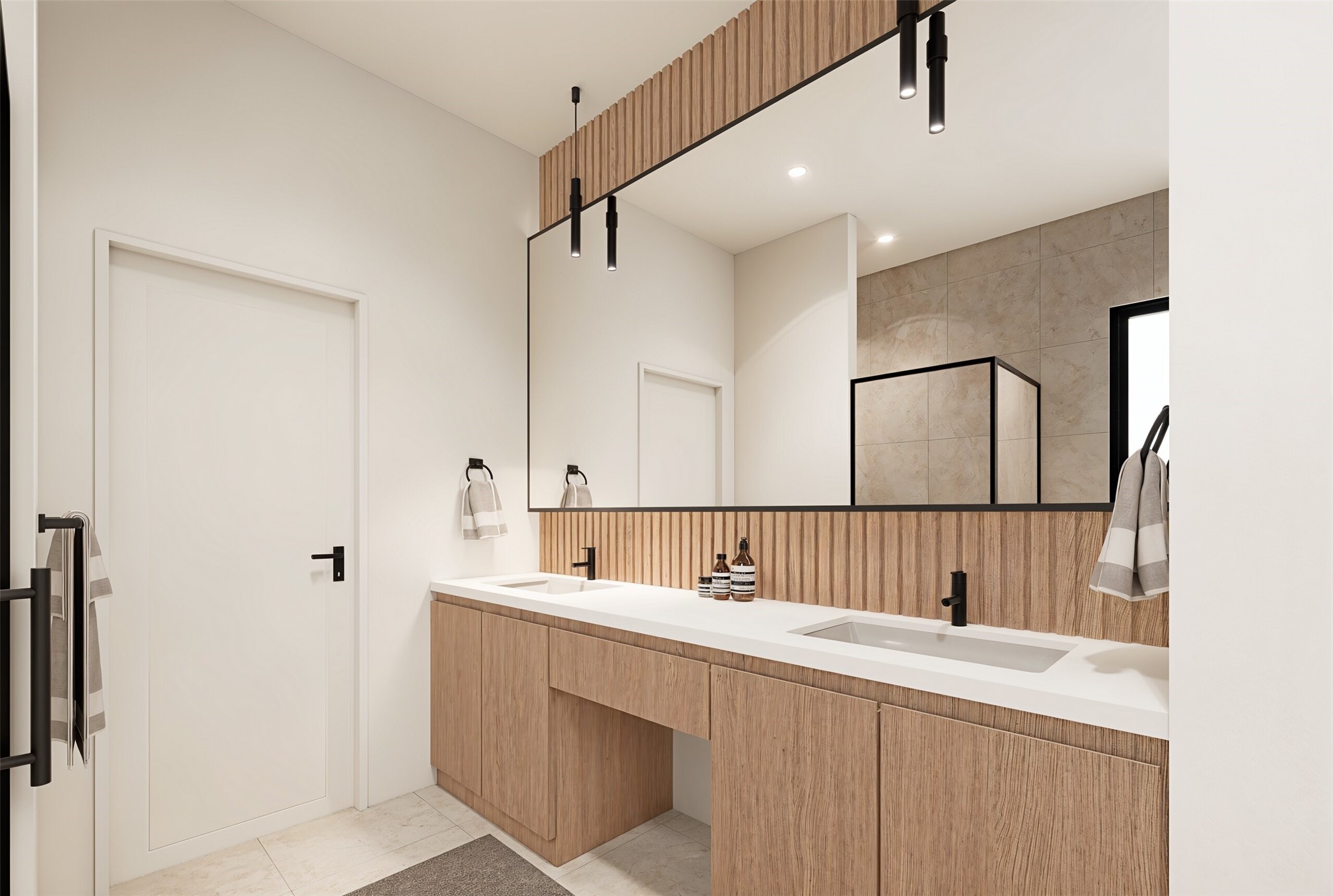 2416 Sherwin Street Houston, TX 77007 - Photo 18 of 25 a bathroom with a bathtub and a sink