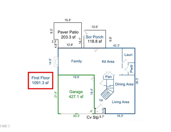 $489,899 | 614 Red Cedar Circle, Durham, NC 27712