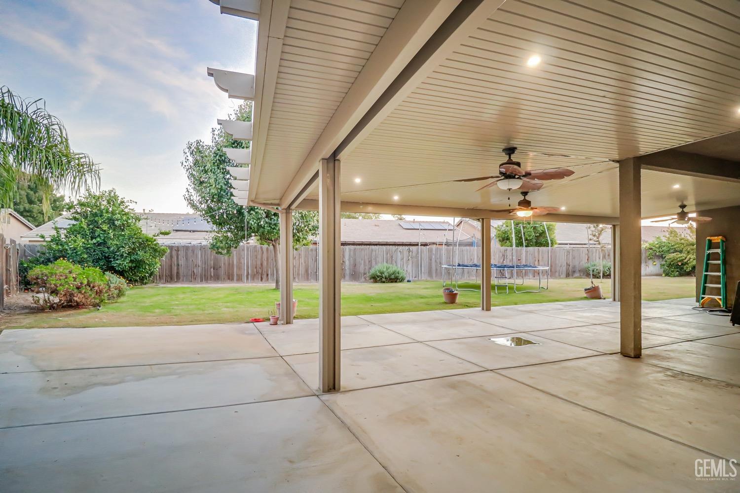 Undisclosed Address Bakersfield, CA 93313 - Photo 22 of 25 a view of a backyard of a house