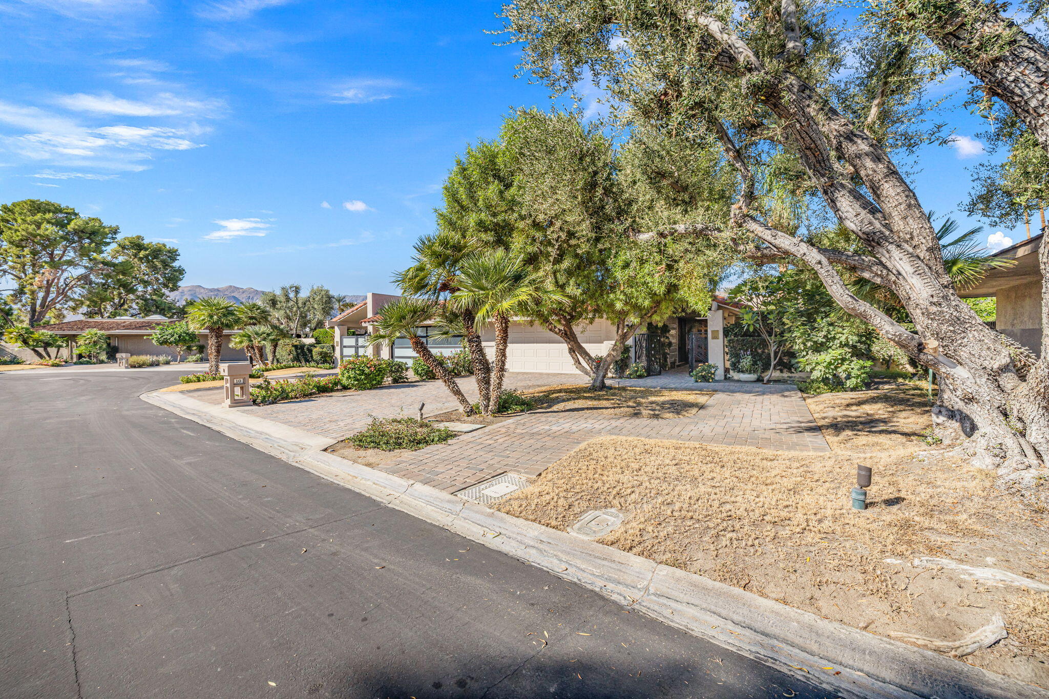 10 Whittier Court Rancho Mirage, CA 92270 - Photo 15 of 88 a view of a yard with a tree