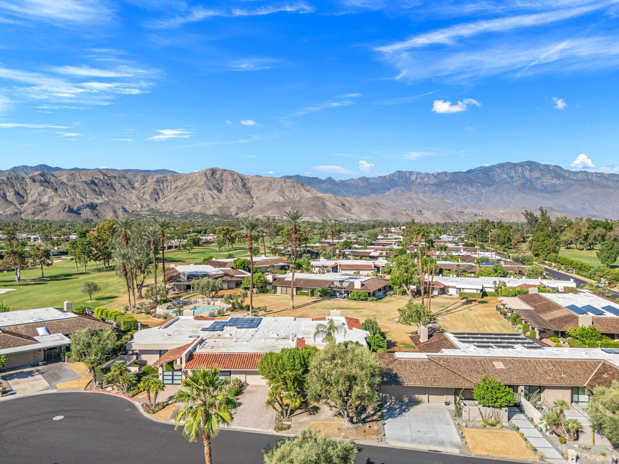 10 Whittier Court Rancho Mirage, CA 92270 - Photo 5 of 88 a view of a city with mountains in the background