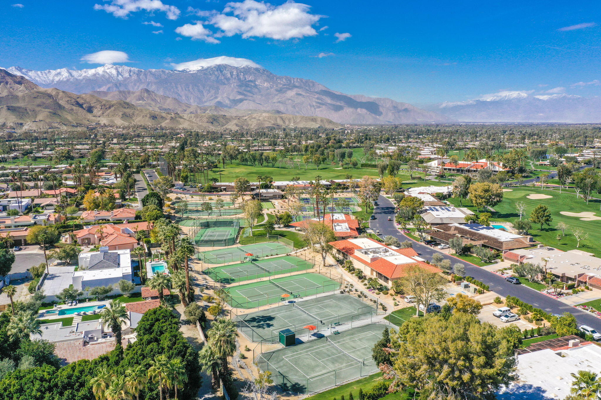 10 Whittier Court Rancho Mirage, CA 92270 - Photo 78 of 88 a view of a city with mountains