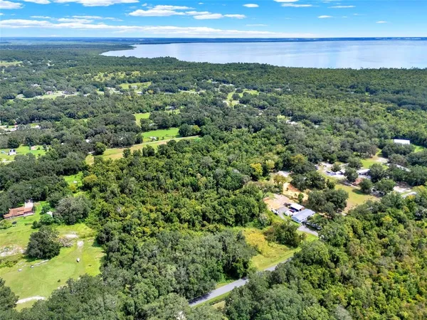 a view of a city with an ocean