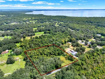 a view of a city with an outdoor space