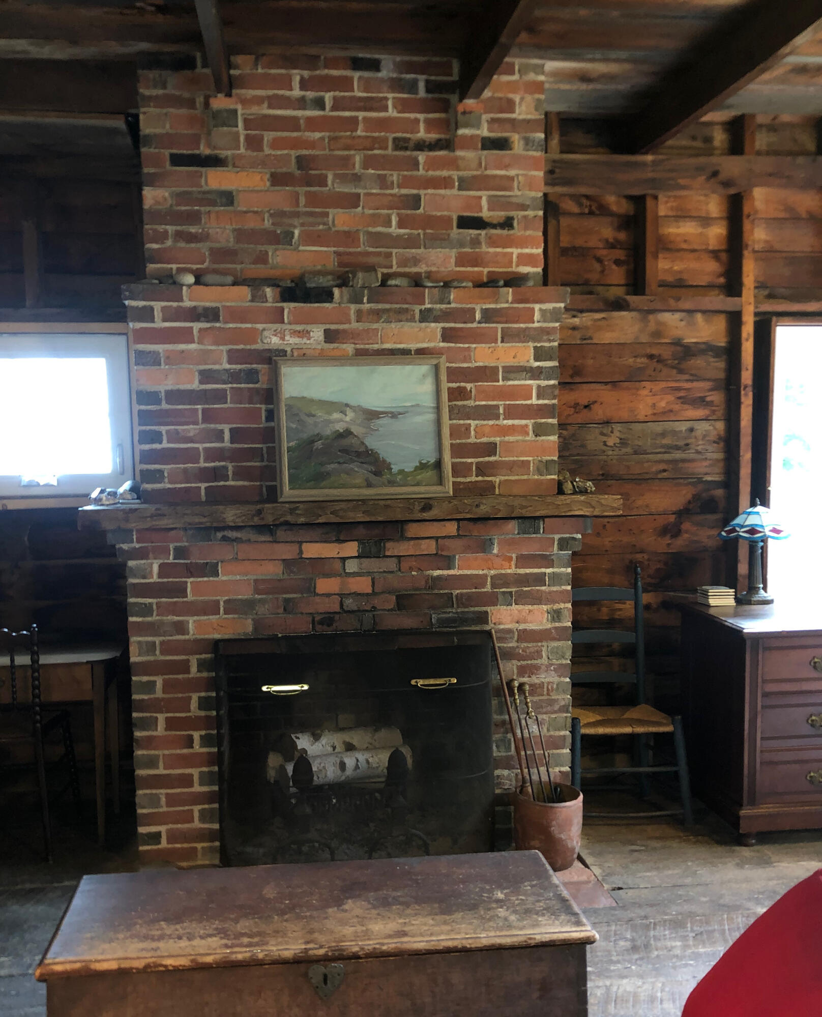 11 Pine Hill Road South Cape Neddick, ME 03902 - Photo 24 of 33 Barn Wood Fireplace
