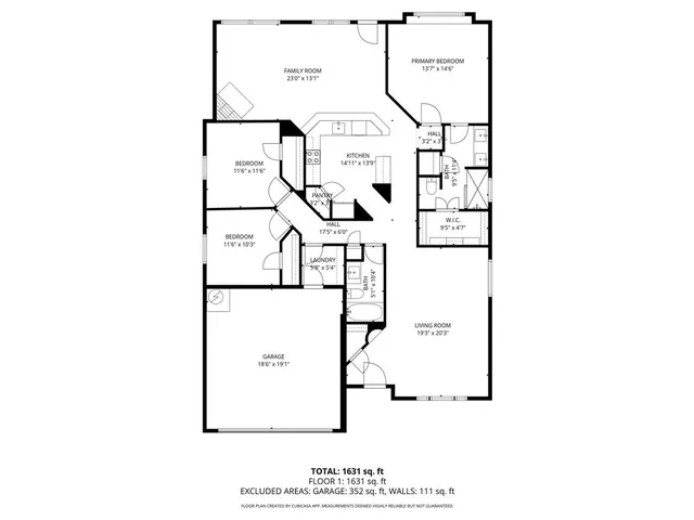 a view of empty room