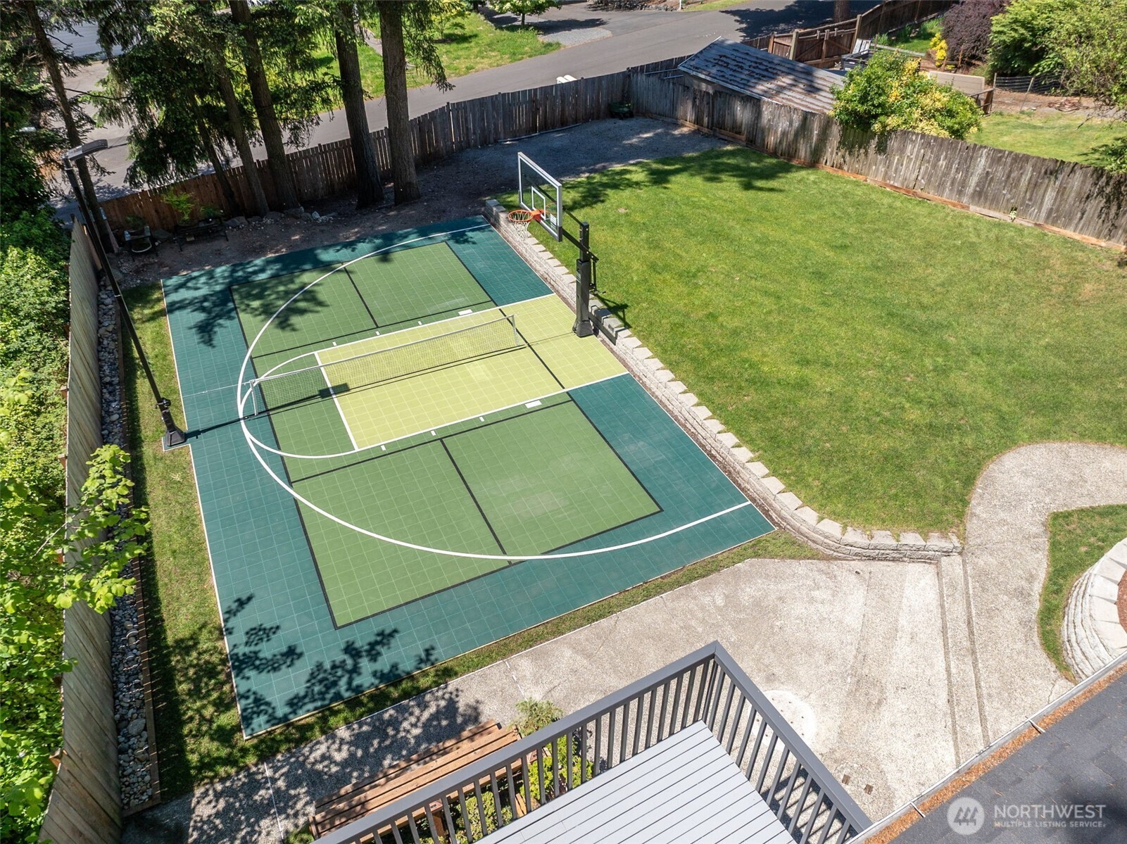 24028 6th Place West Bothell, WA 98021 - Photo 3 of 35 a view of a backyard