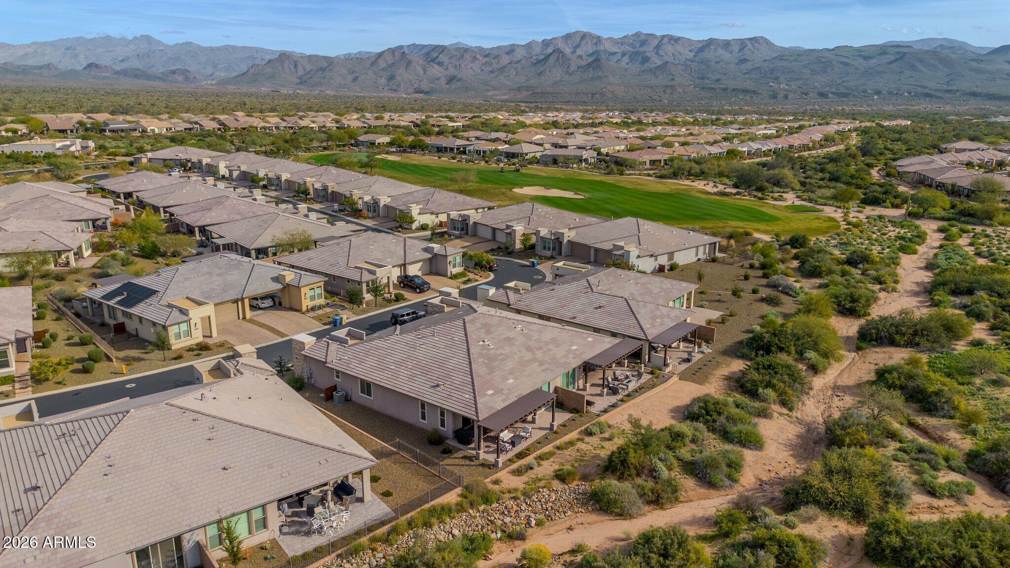 17501 East Cindercone Road Rio Verde, AZ 85263 - Photo 27 of 43 a view of a city with ocean view