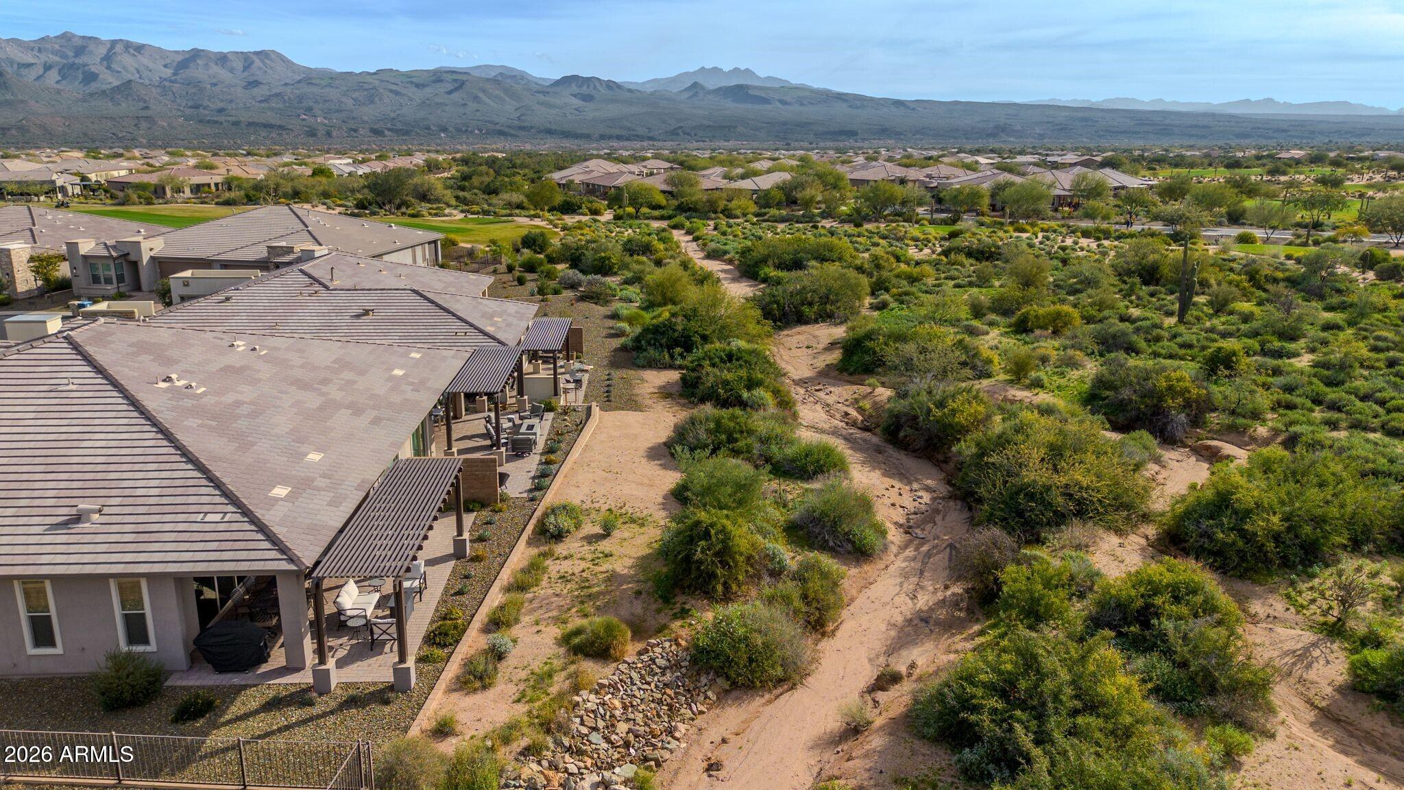 17501 East Cindercone Road Rio Verde, AZ 85263 - Photo 28 of 43 a view of a city with ocean view