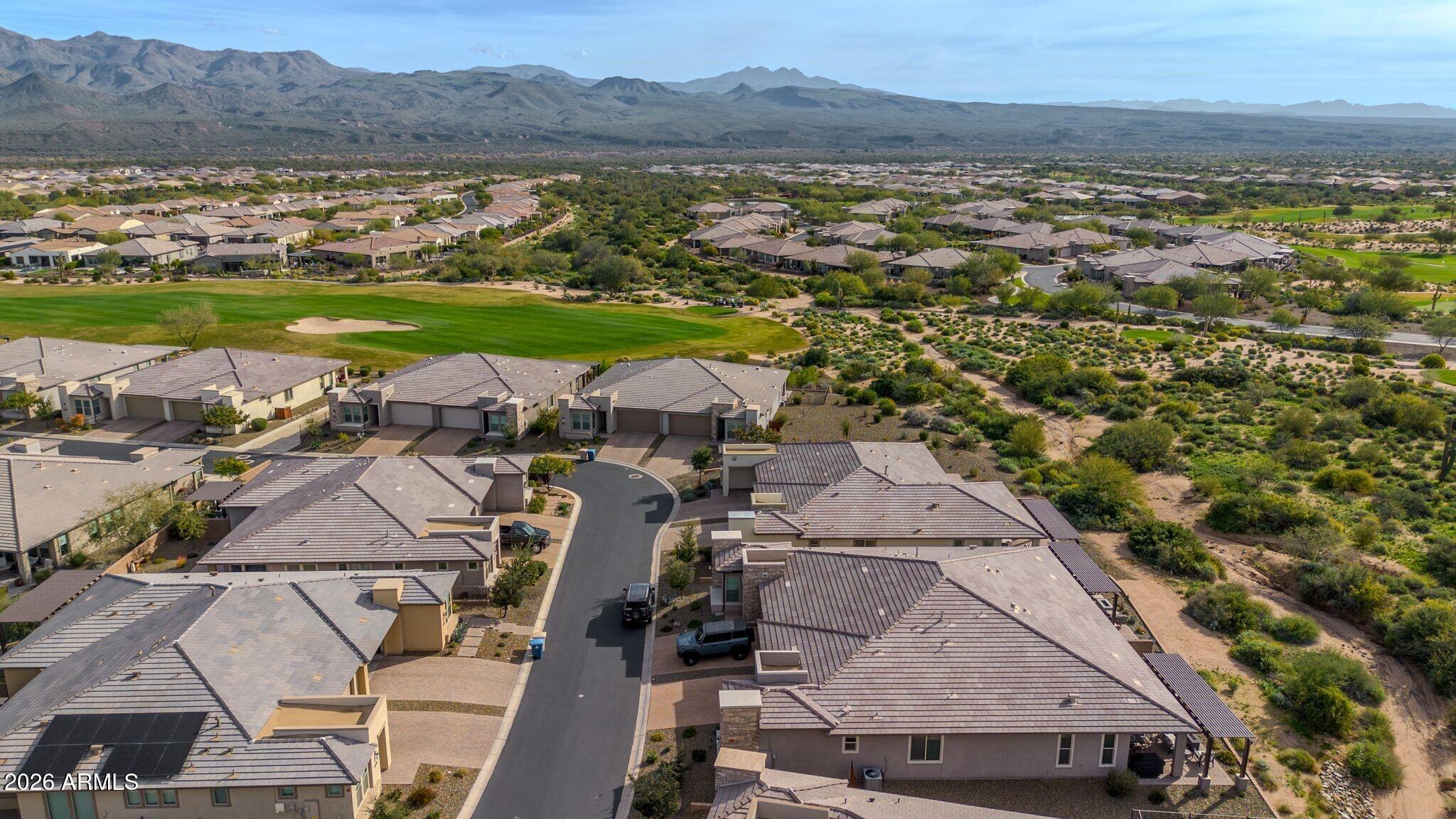 17501 East Cindercone Road Rio Verde, AZ 85263 - Photo 31 of 43 a view of a city with an ocean view