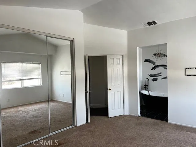 a view of empty room