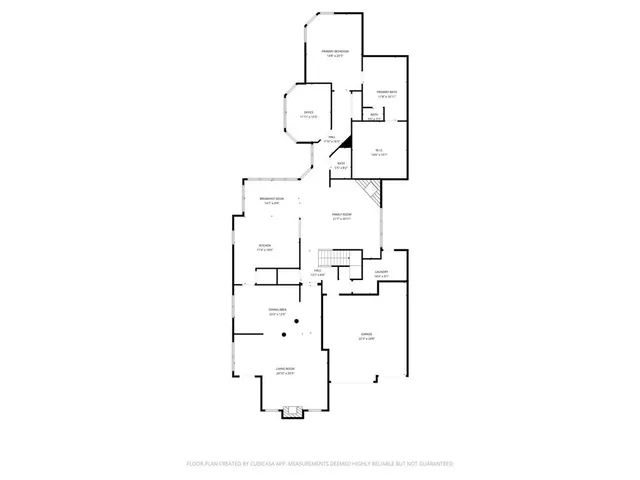 a picture of floor plan