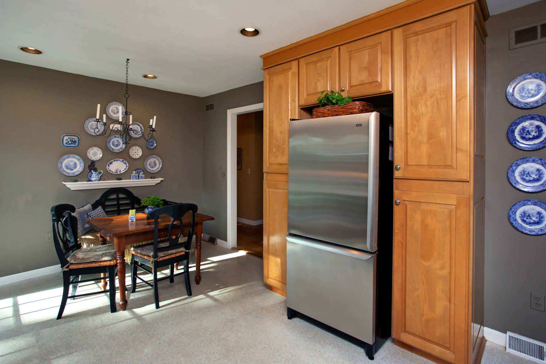 120 Fuller Road Centerville, MA 02632 - Photo 14 of 35 a kitchen with stainless steel appliances granite countertop a refrigerator and a stove top oven