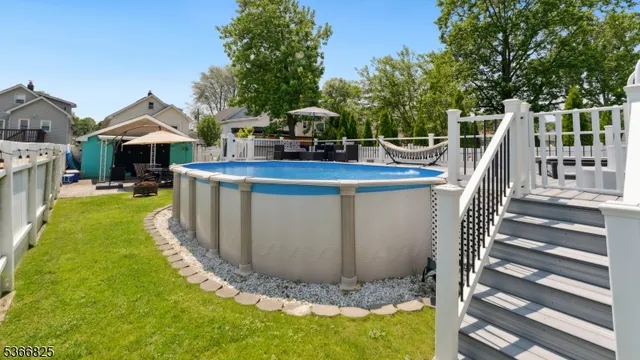 a view of a house with a yard balcony