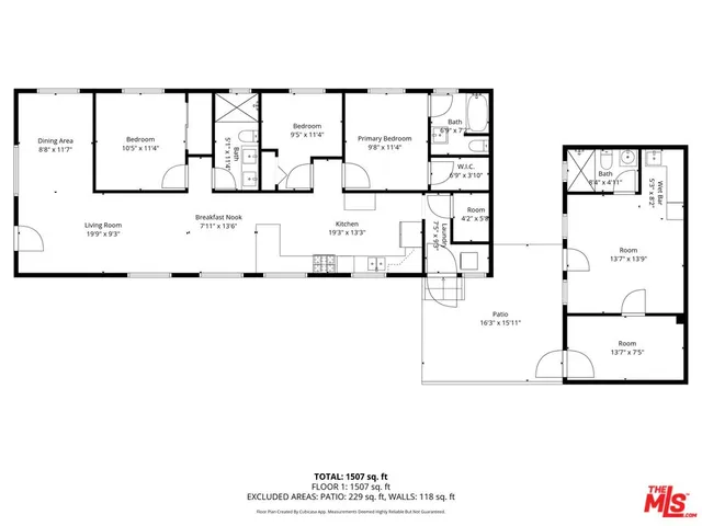 a picture of a floor plan