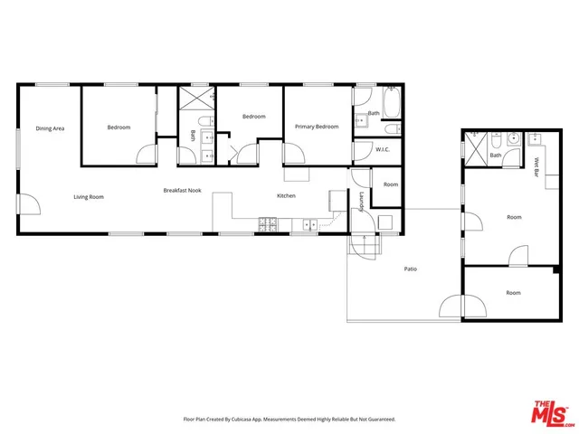 a picture of a floor plan