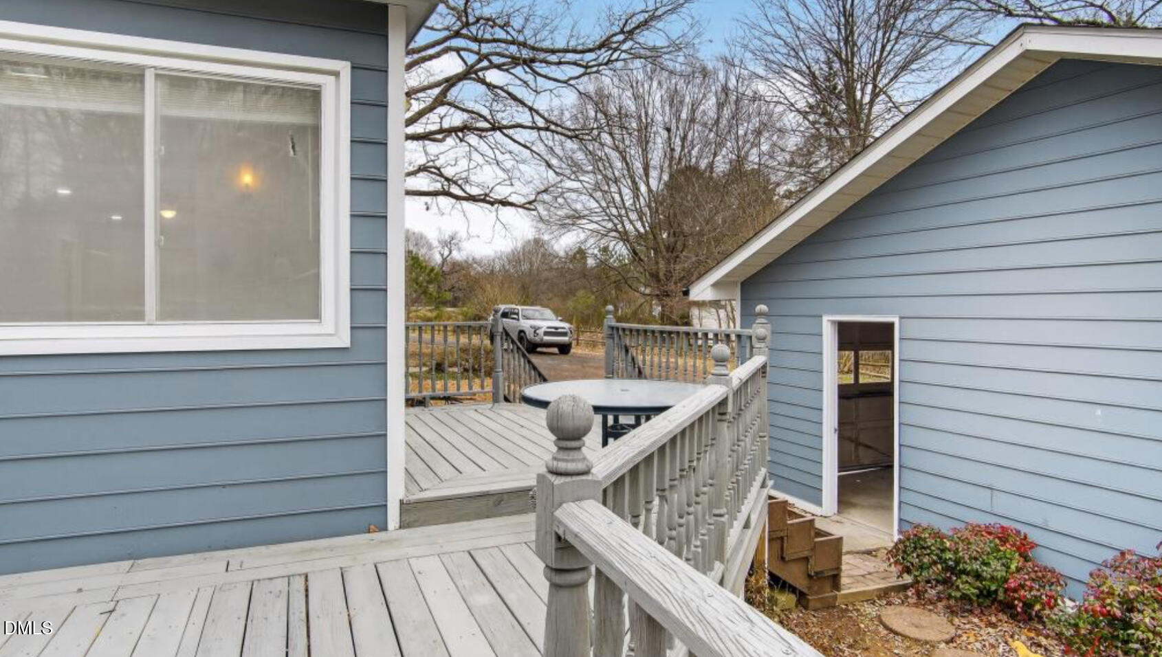 13013 Meadow Ridge Drive Rougemont, NC 27572 - Photo 23 of 27 a balcony view with a seating space