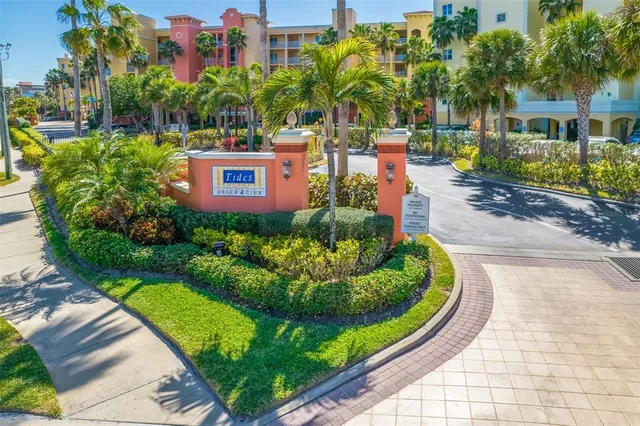 a view of a swimming pool with a lounge chairs