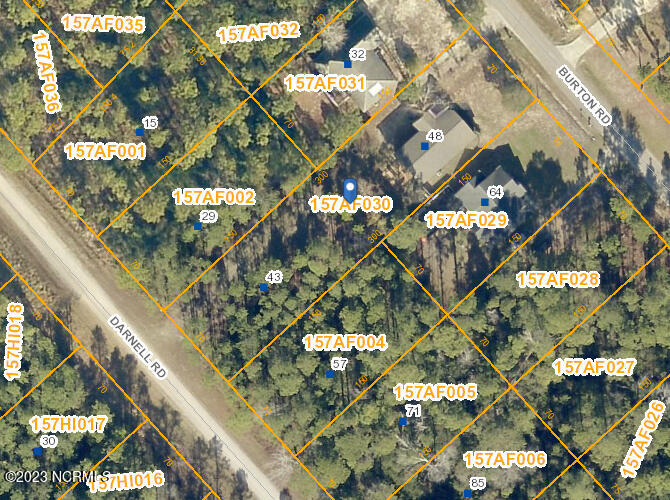 48 Burton Road Boiling Spring Lakes, NC 28461 - Photo 18 of 19 GIS Sat