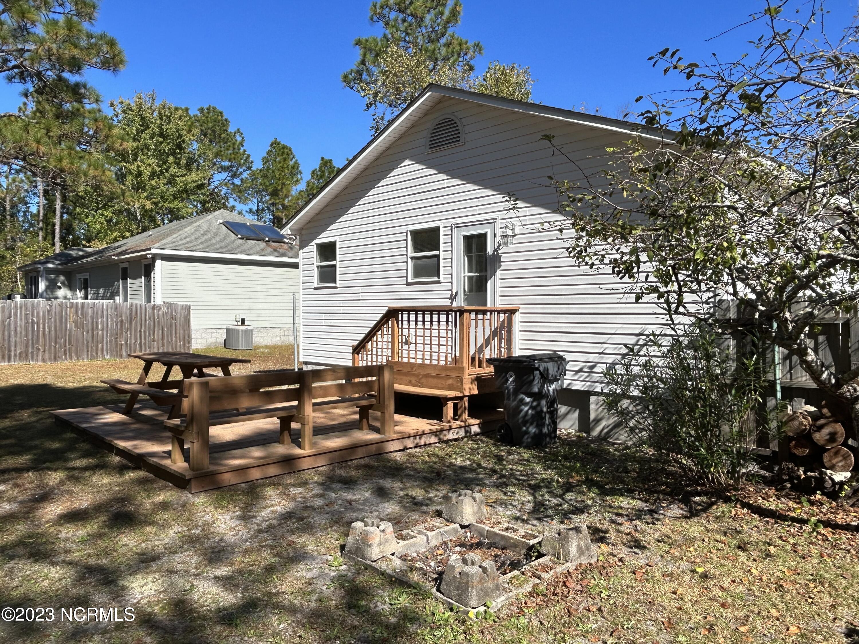 48 Burton Road Boiling Spring Lakes, NC 28461 - Photo 3 of 19 Rear Entrance
