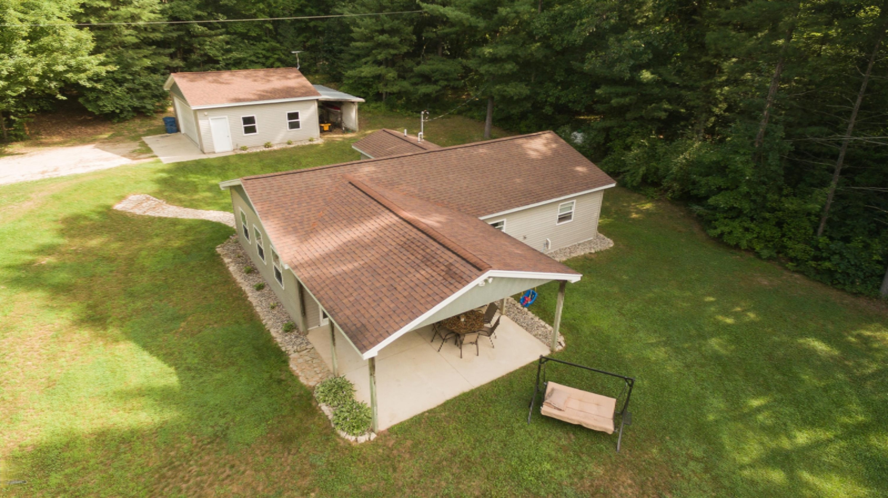 9800 North Bailey Road Howard City, MI 49329 - Photo 21 of 36 Overhead