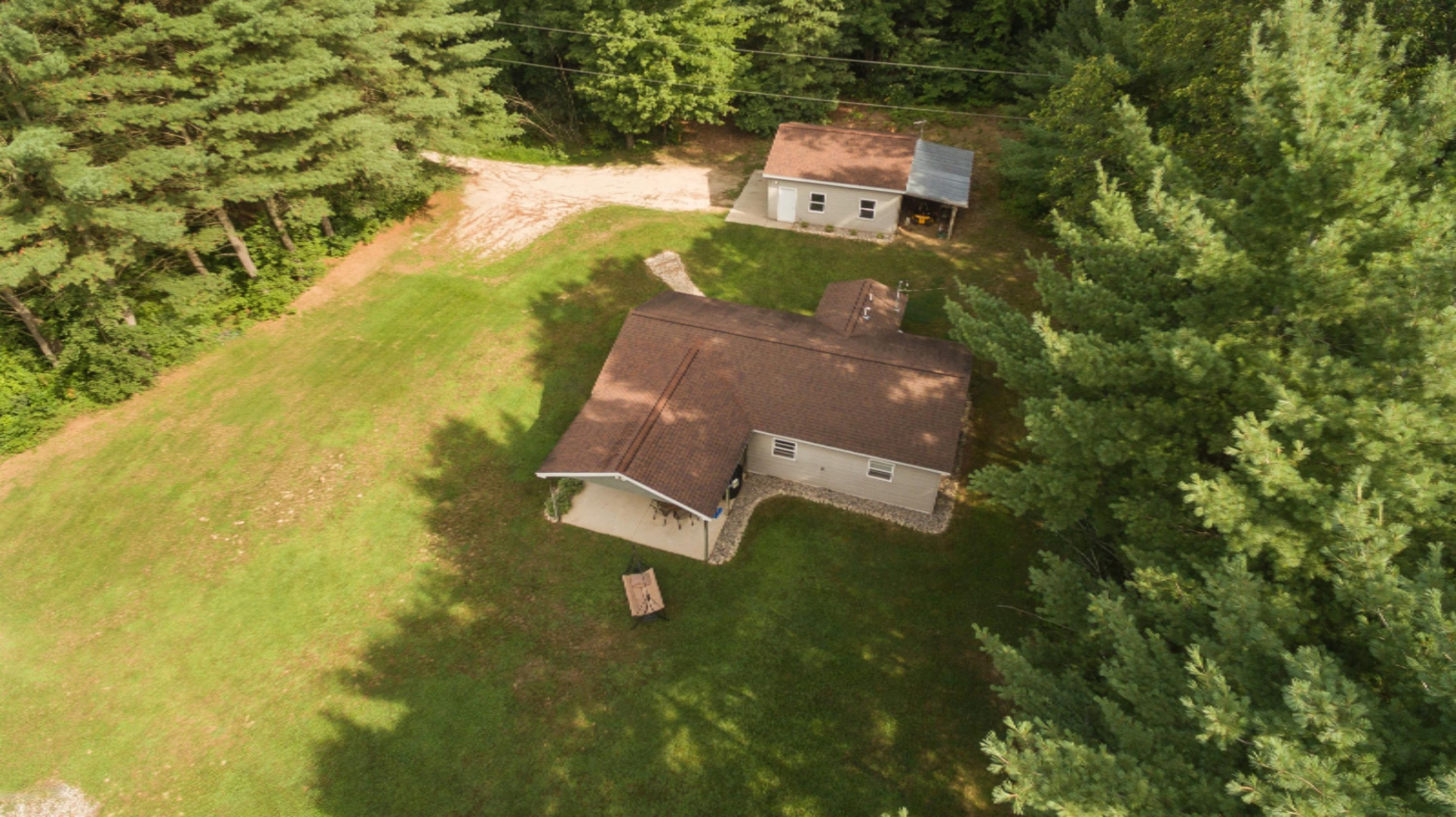 9800 North Bailey Road Howard City, MI 49329 - Photo 25 of 36 Overhead