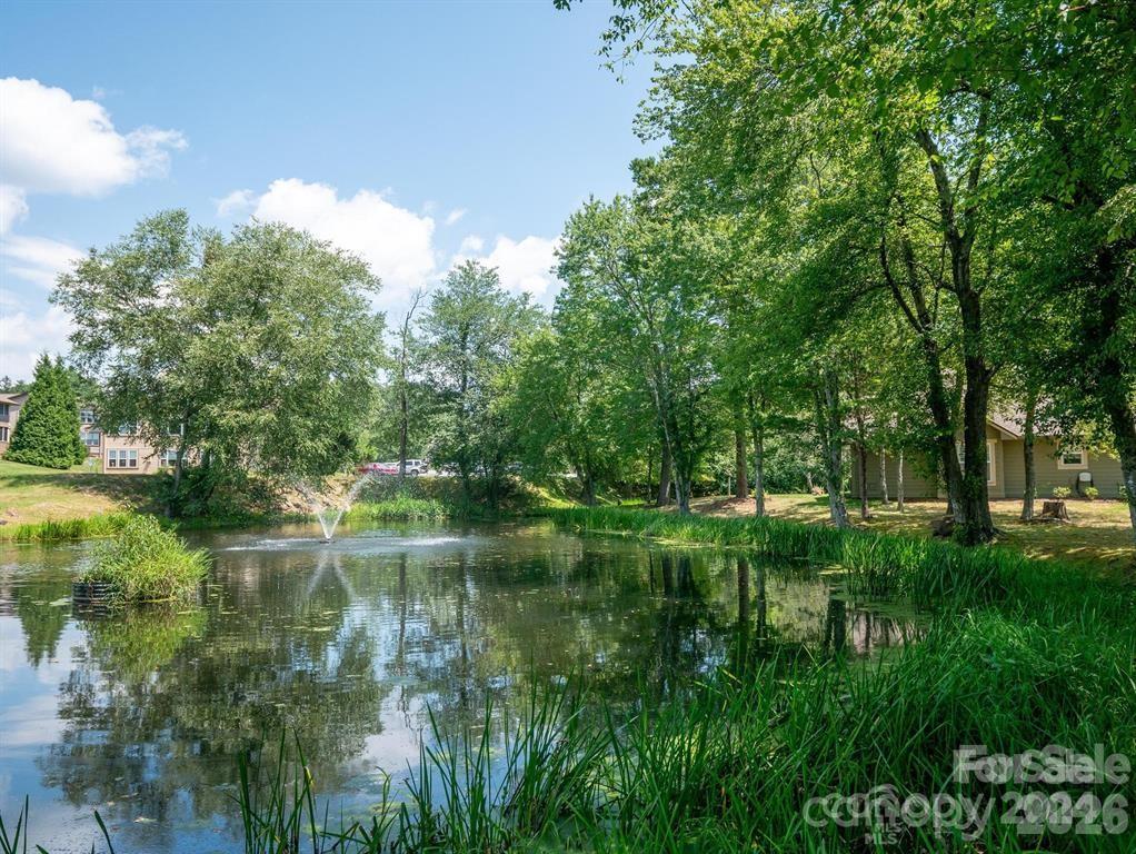 1002 Deermouse Way Hendersonville, NC 28792 - Photo 38 of 42 a view of a lake with a yard