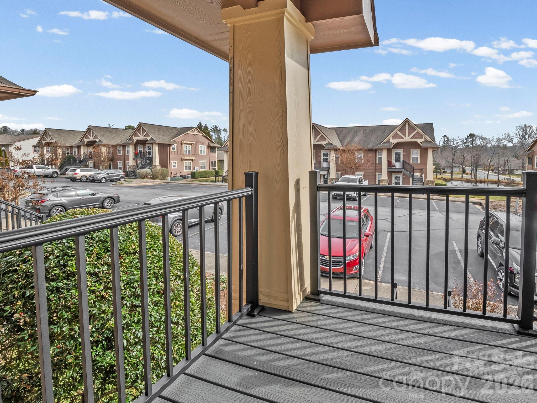 1002 Deermouse Way Hendersonville, NC 28792 - Photo 10 of 42 a view of a balcony with city view