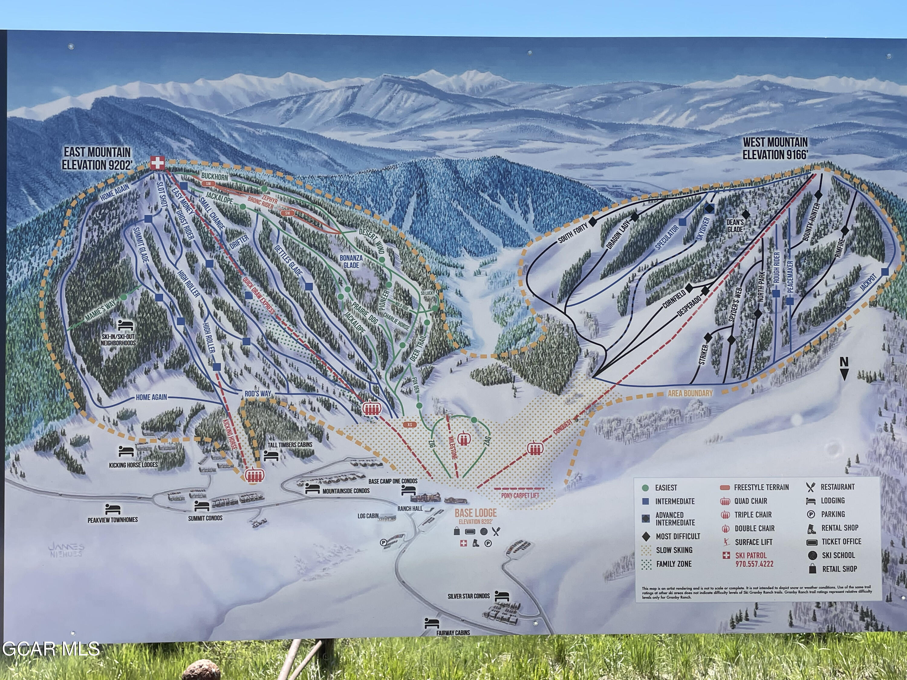 152 Village Road, Unit B105 Granby, CO 80446 - Photo 21 of 24 map