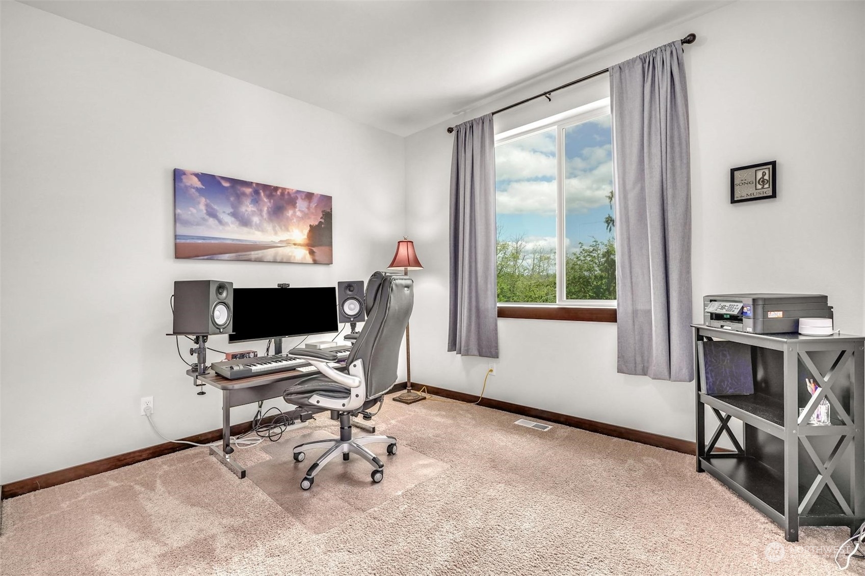 17801 3rd Avenue Southeast Bothell, WA 98012 - Photo 24 of 40 a view of a workspace with furniture and a window