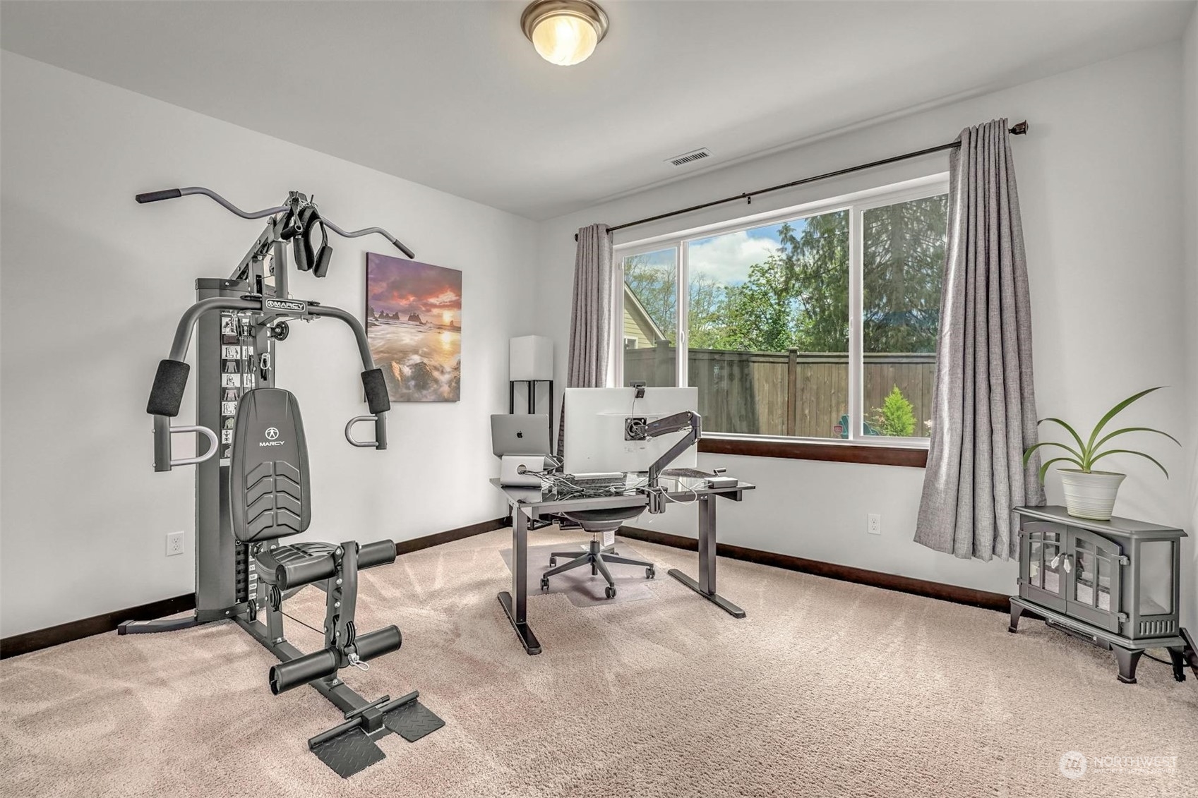 17801 3rd Avenue Southeast Bothell, WA 98012 - Photo 30 of 40 a view of a workspace with gym equipment