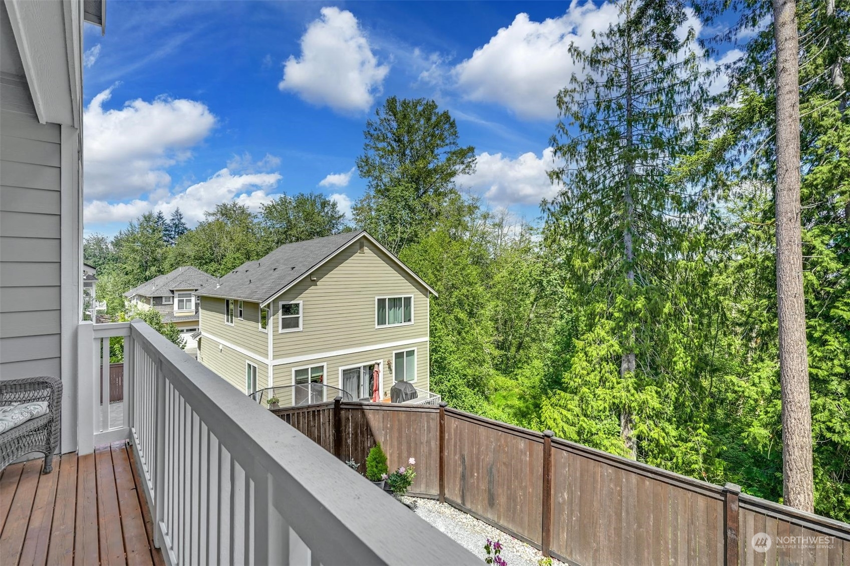 17801 3rd Avenue Southeast Bothell, WA 98012 - Photo 32 of 40 a view of a house with a balcony