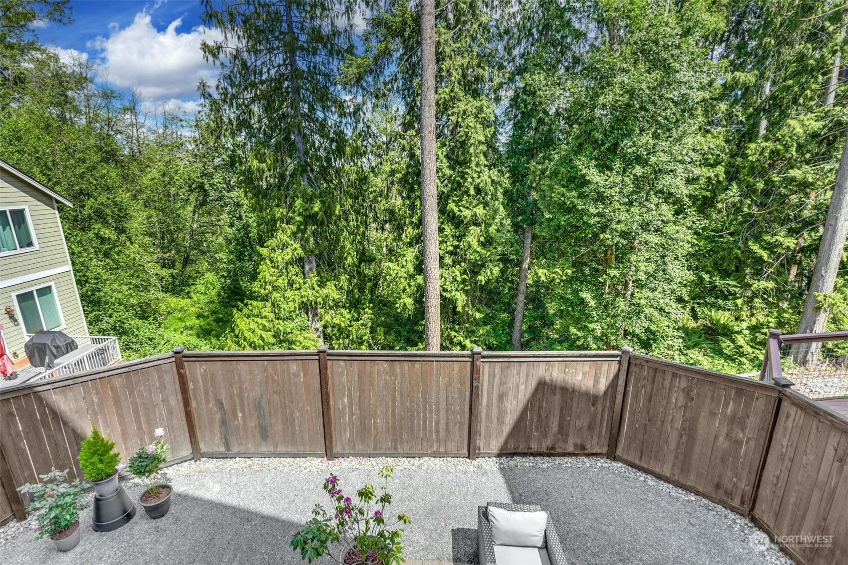 17801 3rd Avenue Southeast Bothell, WA 98012 - Photo 33 of 40 a view of a fence in the backyard