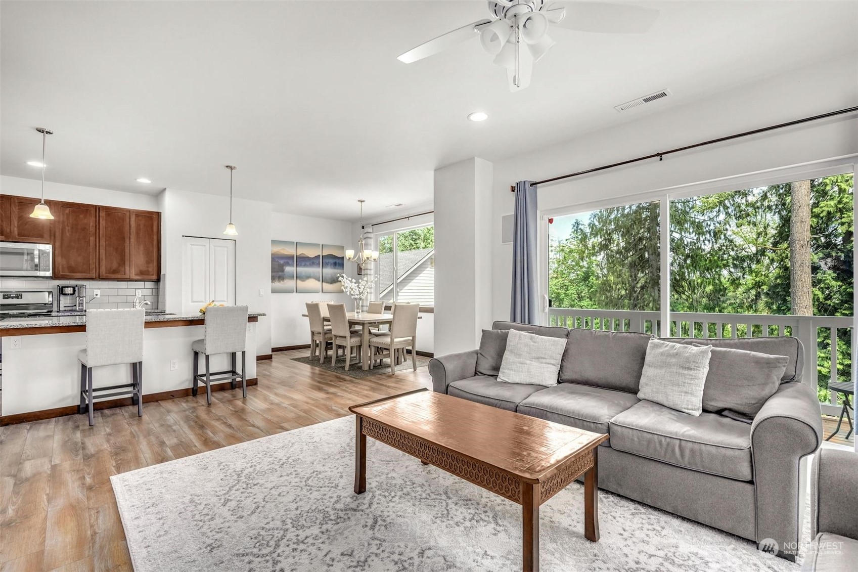 17801 3rd Avenue Southeast Bothell, WA 98012 - Photo 8 of 40 a living room with furniture and a large window