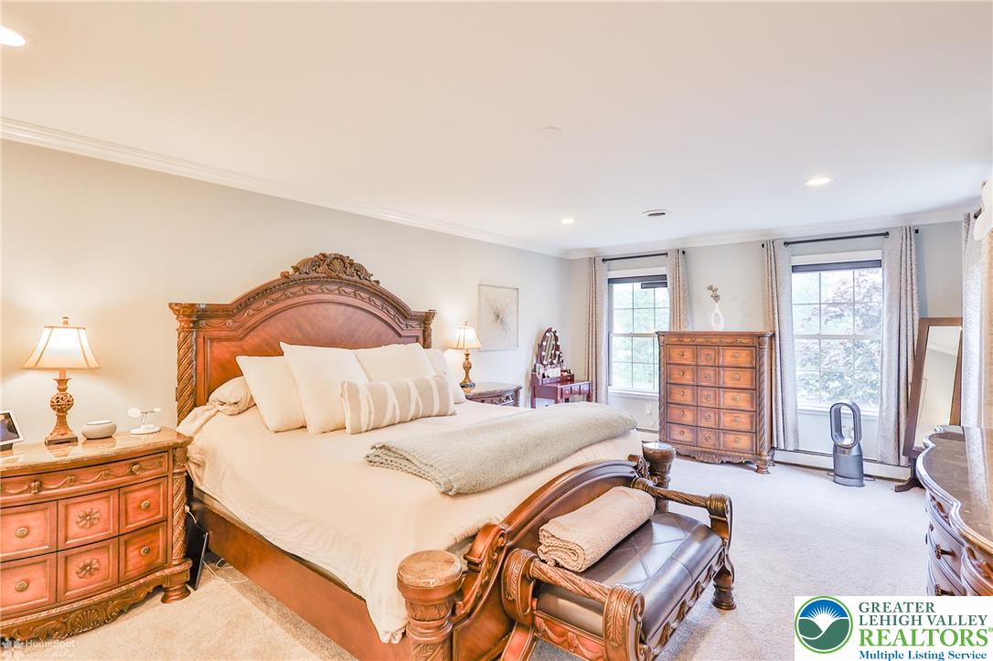 1147 Jacobsburg Road Wind Gap, PA 18091 - Photo 27 of 70 a bedroom with a bed and a dresser