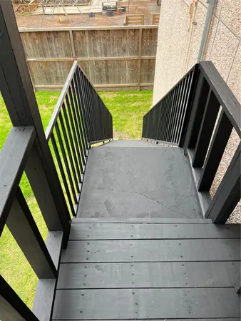 a view of outdoor space and deck