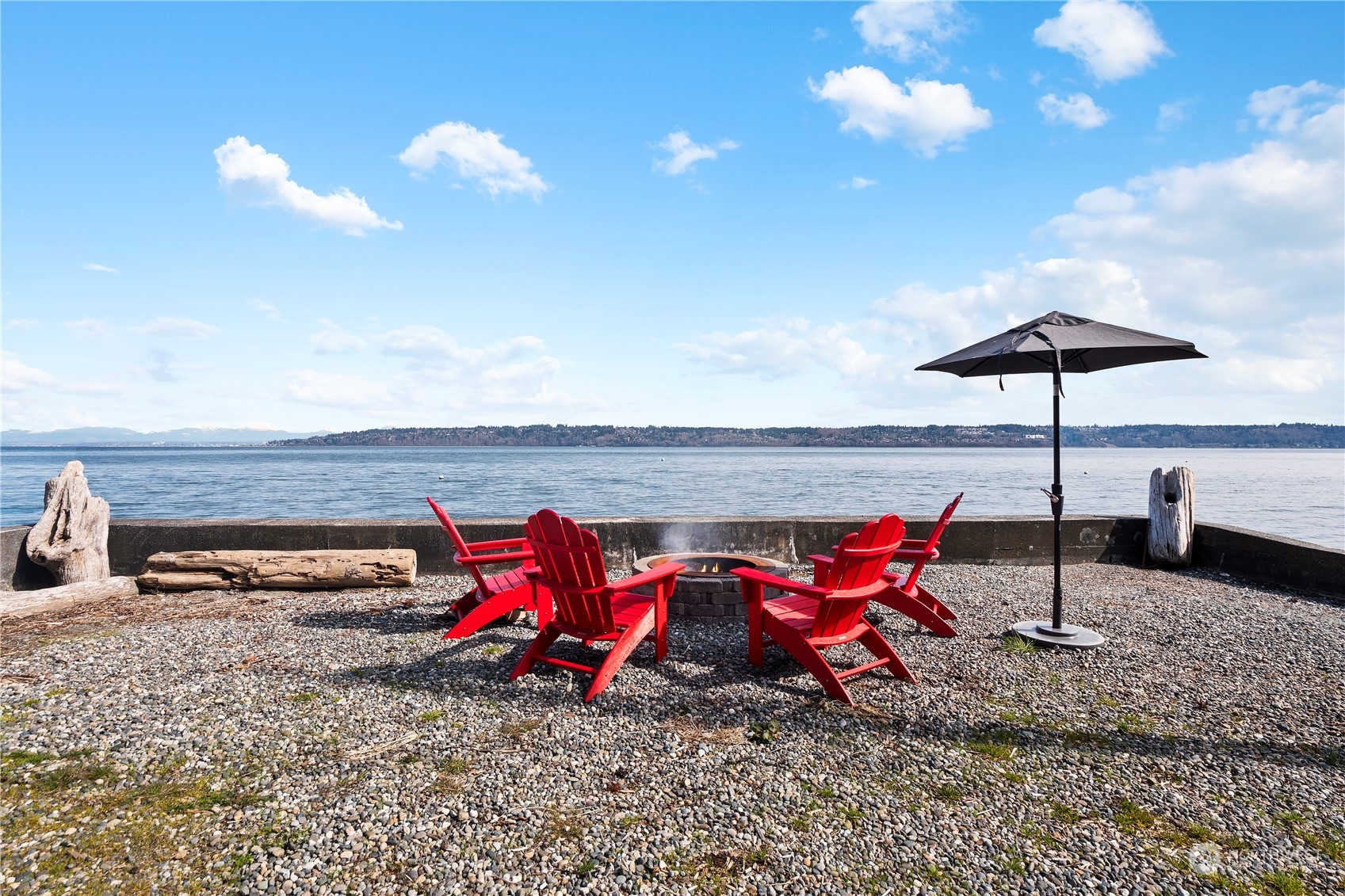 8003 Possession Beach Walk Clinton, WA 98236 - Photo 27 of 31 a view of a terrace with sitting area