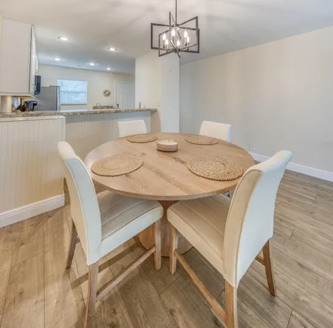 a view of a kitchen with cabinets